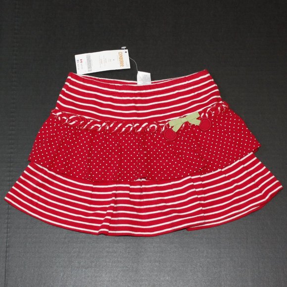 NWT Gymboree size 4 top skirt skort headband purse toy Cherry Cute - Picture 4 of 9